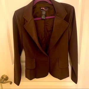 Rampage Clothing Brown Fashion Blazer Size Medium
